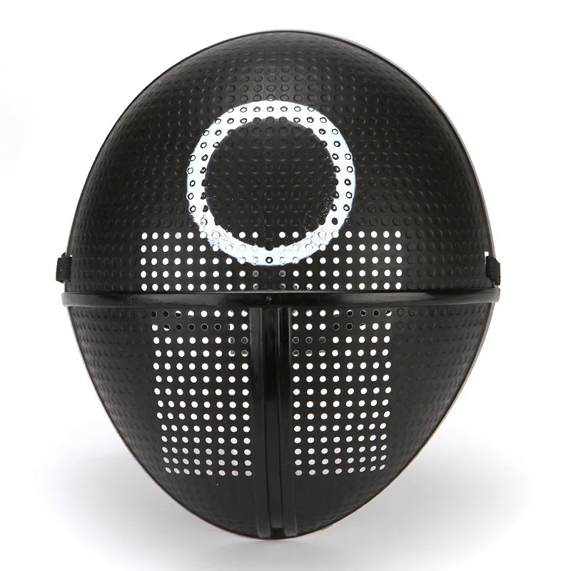 Rosa Jumpsuit Kostymesett med Maske