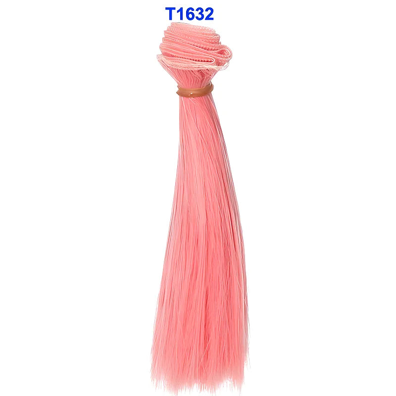 Dukkehår / BJD Parykk-Tresse (15–25 cm)