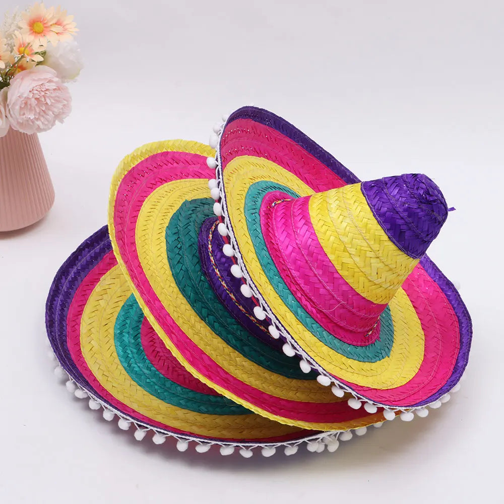 Fargerik Meksikansk Sombrero