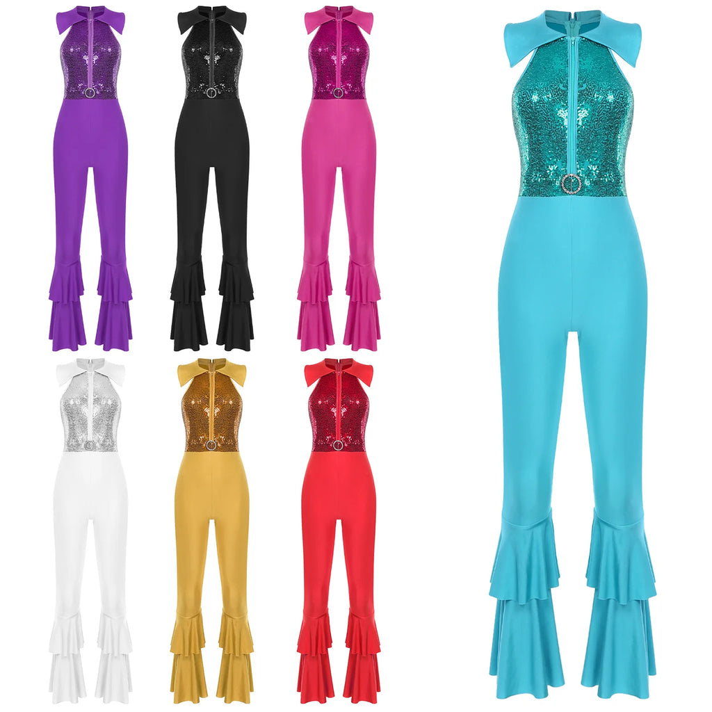 70-talls Disko Jumpsuit for Damer