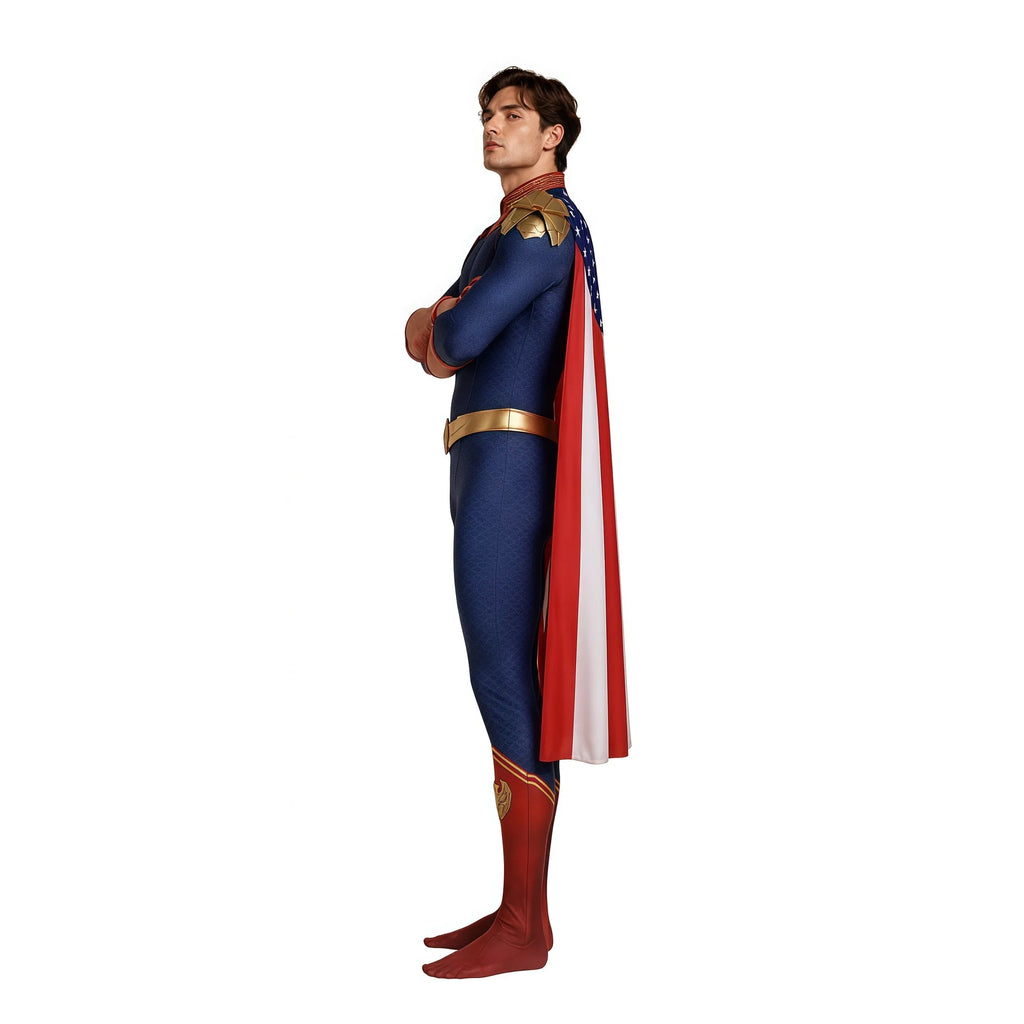 The Boys Homelander Cosplay Jumpsuit Kostyme