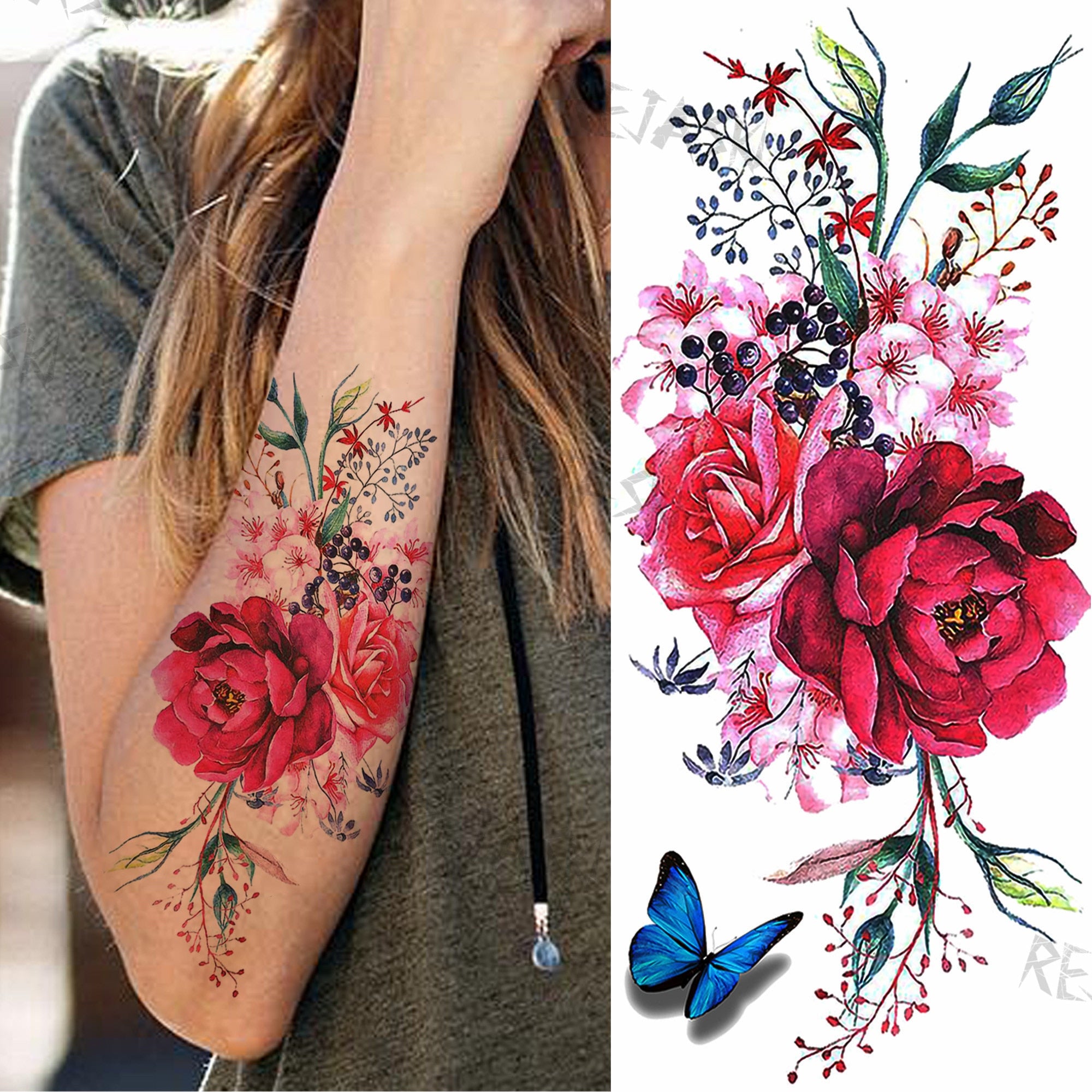 Midlertidige tatoveringer