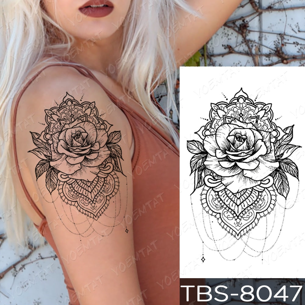 Midlertidige tatoveringer