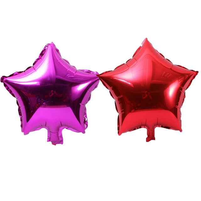 10 stk stjerne ballonger