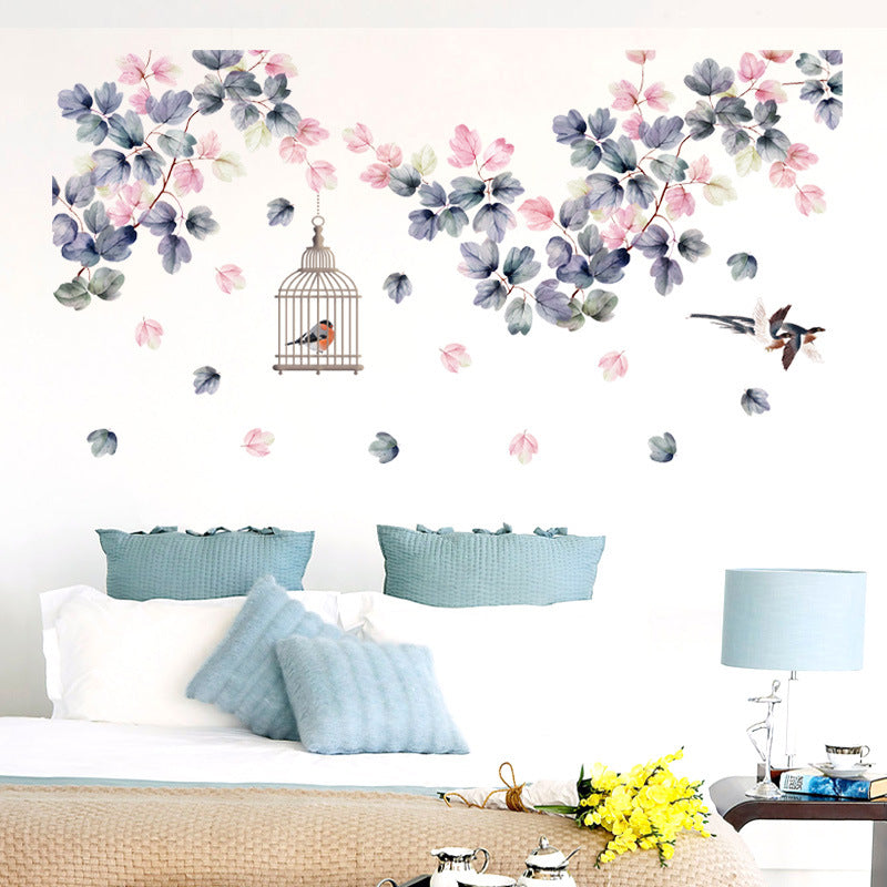 Veggdekor blomster