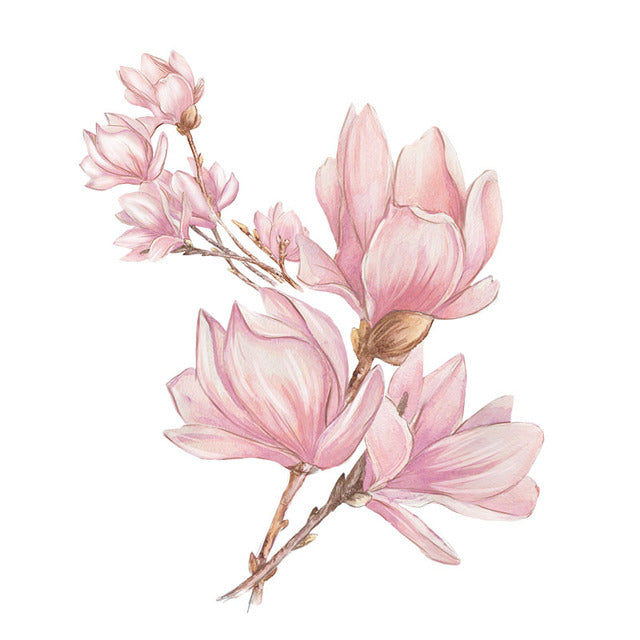 Veggdekor blomster